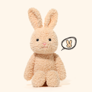 Cute Rabbit Bunny Children's Sleep Companion Toys Soft Plush Toys for Baby - 图片 3